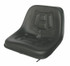 Sedile RM Compact per macchine da giardinaggio e agricole in sky nero - Seat Industries