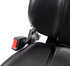 Sedile MUL020MA in sky nero con sospensione meccanica microswitch e cintura - Seat Industries