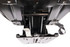 Sedile serie 3 in sky nero con sospensione e cintura statica - Seat Industries
