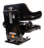 Sedile serie 3 in sky nero con sospensione e cintura statica - Seat Industries
