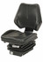 Sedile Small in sky nero con sospensione meccanica - Seat Industries
