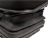 Sedile Top in tessuto nero completo di sospensione meccanica e guide - Seat Industries