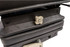 Sedile Top in tessuto nero completo di sospensione meccanica e guide - Seat Industries