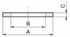 Guarnizione piana Arag 20X30mm e sp. 2,5mm - Arag