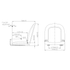Sedile garden serie Movi senza braccioli - Seat Industries