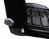 Sedile MUL in sky nero con sospensione meccanica integrata e microswitch - Seat Industries