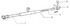Tirante filettato M27x3 per stabilizzatori adattabile al riferimento originale Fiat 5103856 - Ama