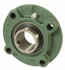 Supporto a flangia tonda autoallineante UCFC 210 con cuscinetto Ø 50mm - Ama