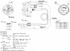Indicatore temperatura acqua capillare adattabile a Fiat 4126690, 4217724 e 4058433 - Ama
