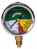 Manometro isometrico alla glicerina Ø 63mm filettatura 1/4" cilindrico - Wika