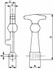 Tirante aggancia cofano medio lunghezza 120mm - Ama