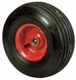 Ruota pneumatica rigata misure 15x6/6" con cuscinetti - Ama