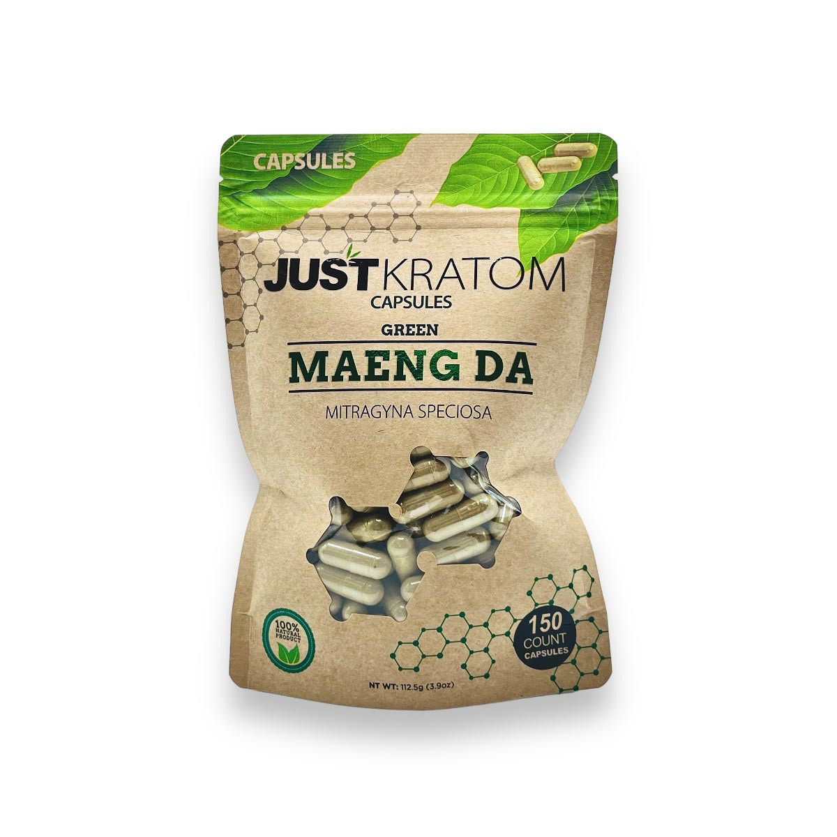 MA-ta mamaページ Just Kratom Green Maeng Da Capsules