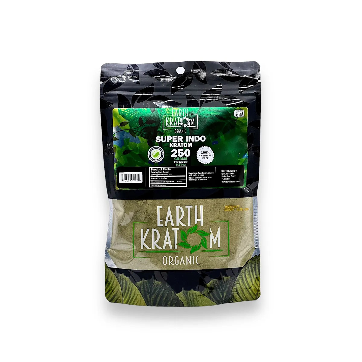 Earth Kratom Super Indo Powder