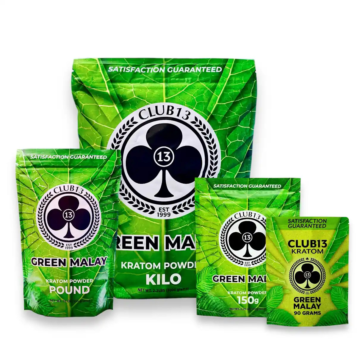 Club 13 Kratom Powder Green Malay