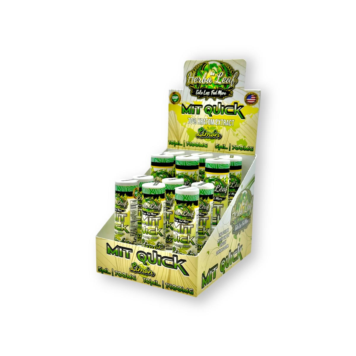 Herba Re Leaf MIT Quick Pump Spray Limon