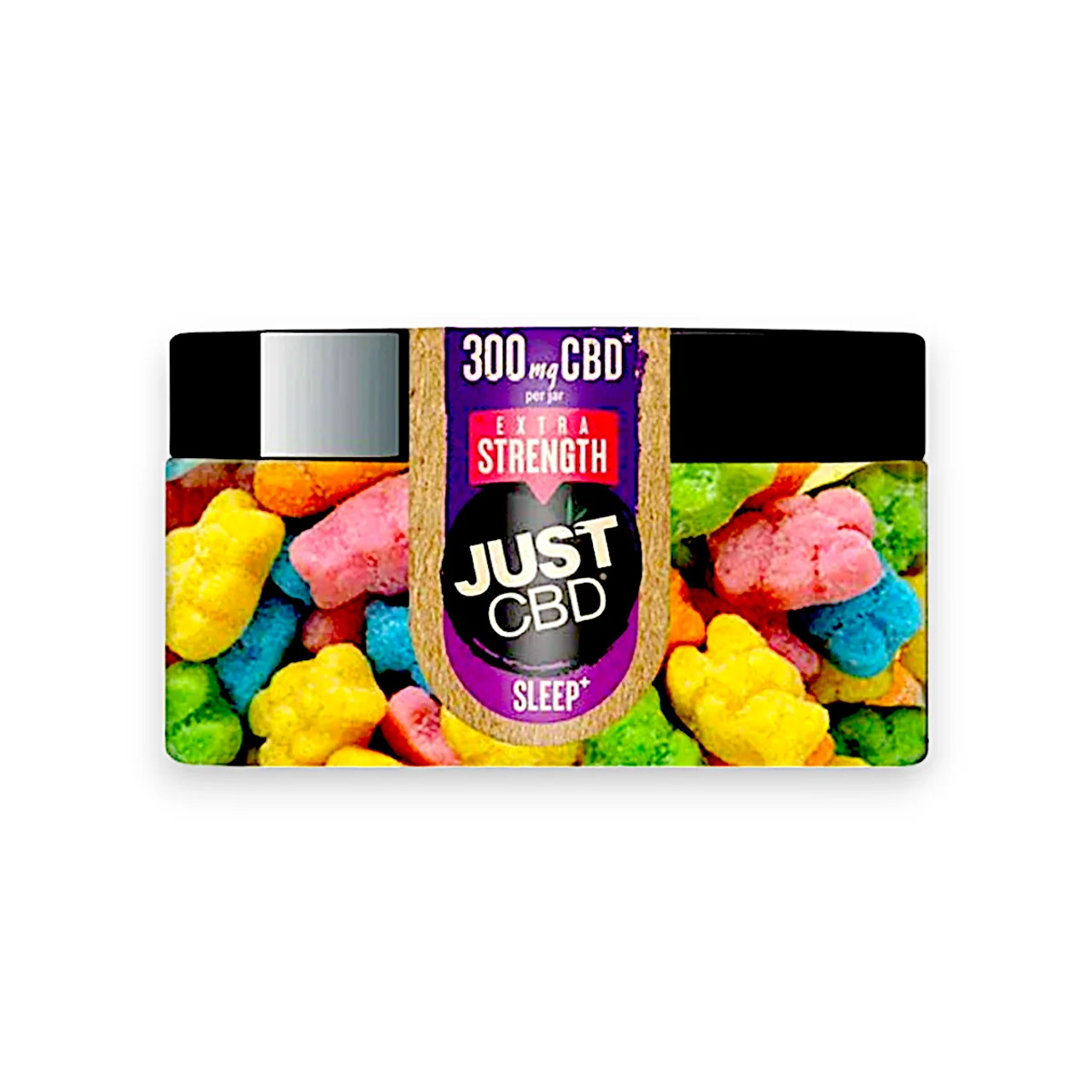 Just CBD Sleep Extra Strength Nighttime Gummies Sour Bears