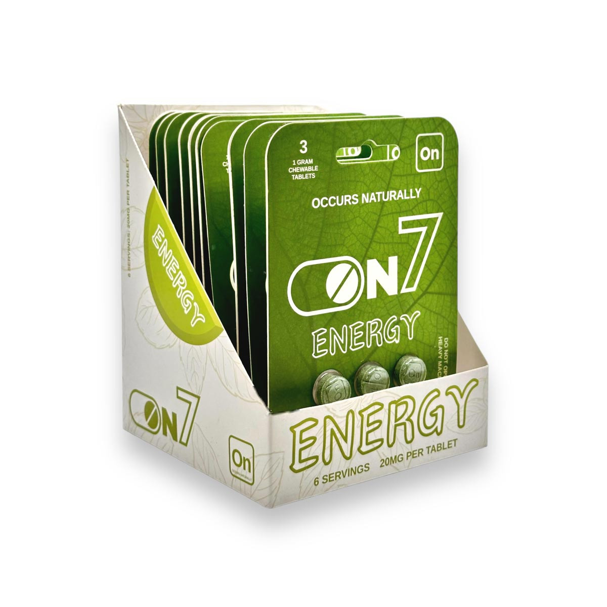 On7 Kratom 7-hydroxymitragynine Tablets Energy 20mg - Image 10