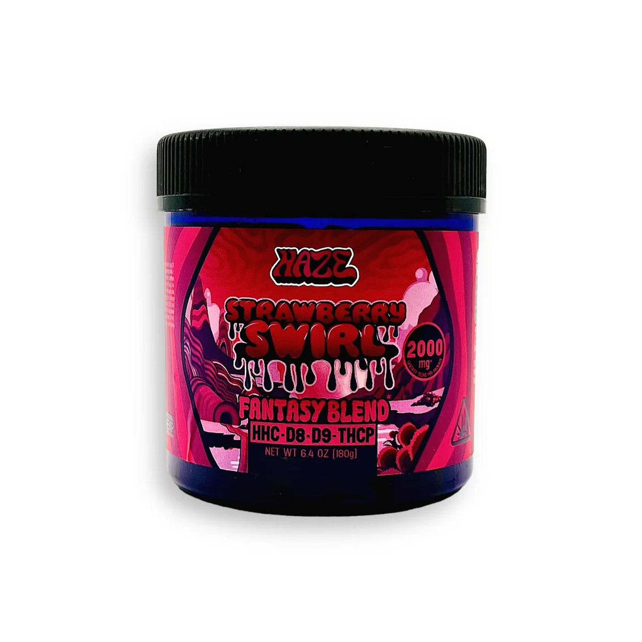 Haze Gummies Fantasy Blend Strawberry Swirl 2000mg - Premium