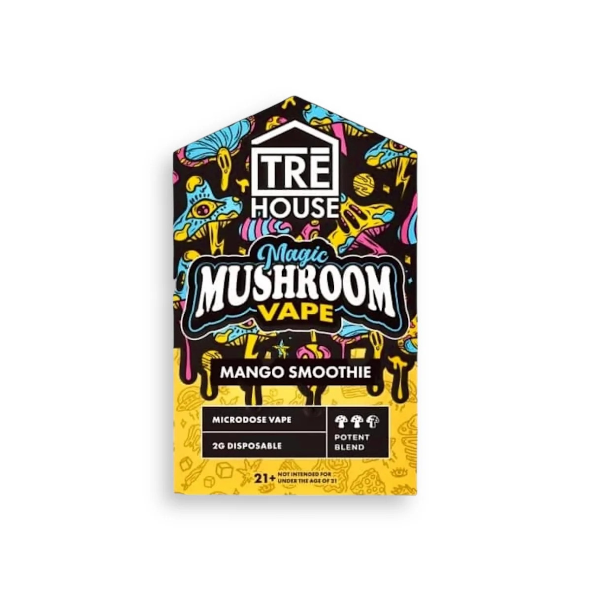 Tre House Magic Mushroom Vape Mango Smoothie