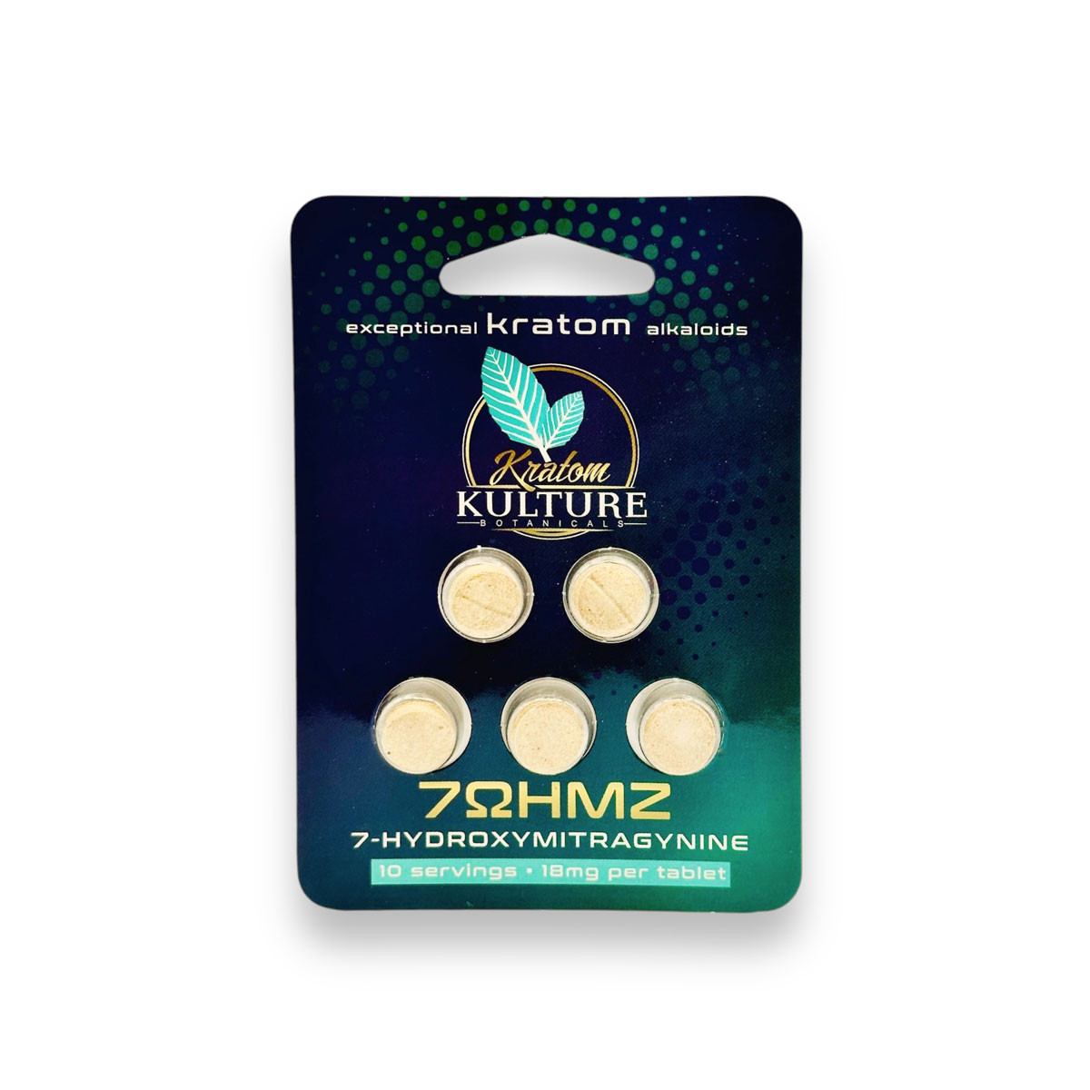 Kratom Kulture 7OHMZ 18mg 7-OH Tablets - Image 6