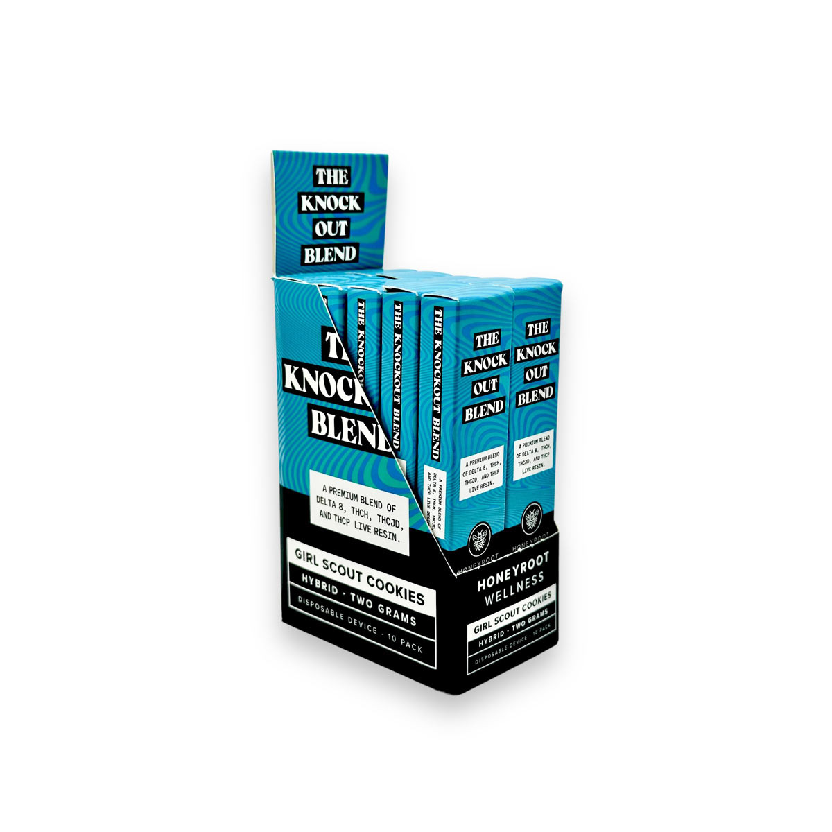 Honeyroot Knockout Blend Girl Scout Cookies Hybrid Vape 2g