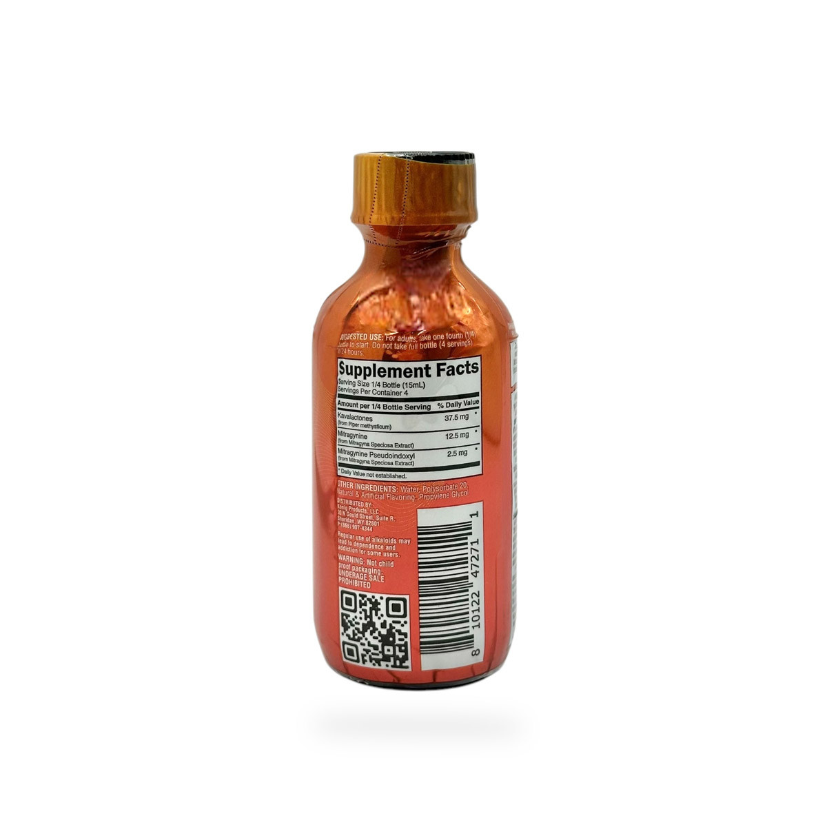 Konig Kratom Unwind Cherry Kava + Alkaloids Shot 60mL