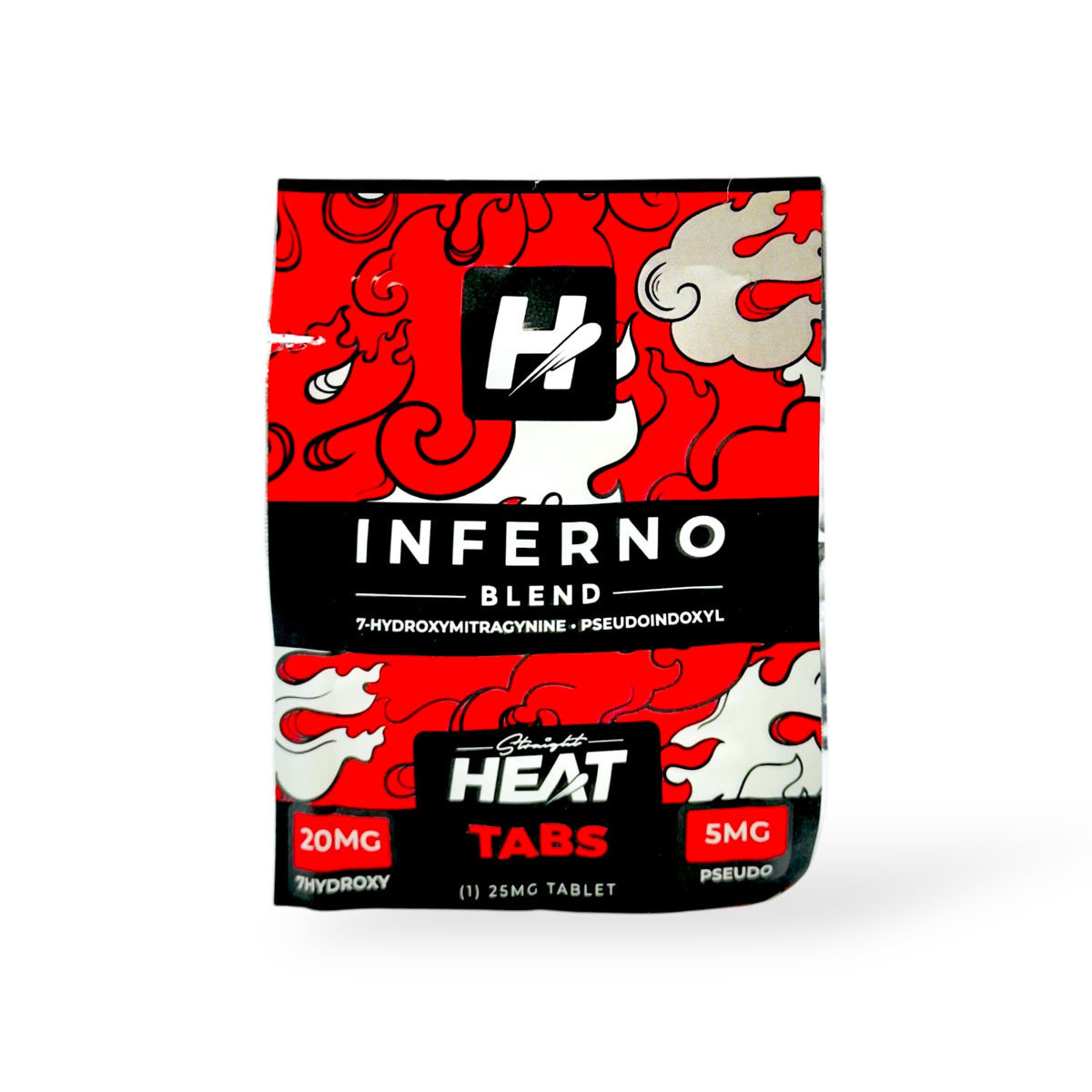 Straight Heat 7-OH Pseudo Inferno Blend Chewables 25mg