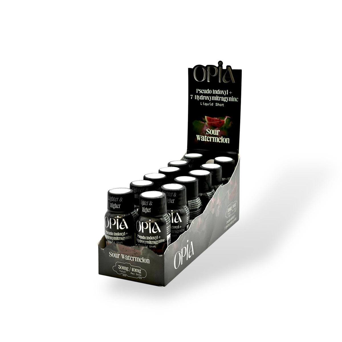 Opia Pseudo 7 Hydroxymitragynine Liquid Shot Sour Watermelon 30ml