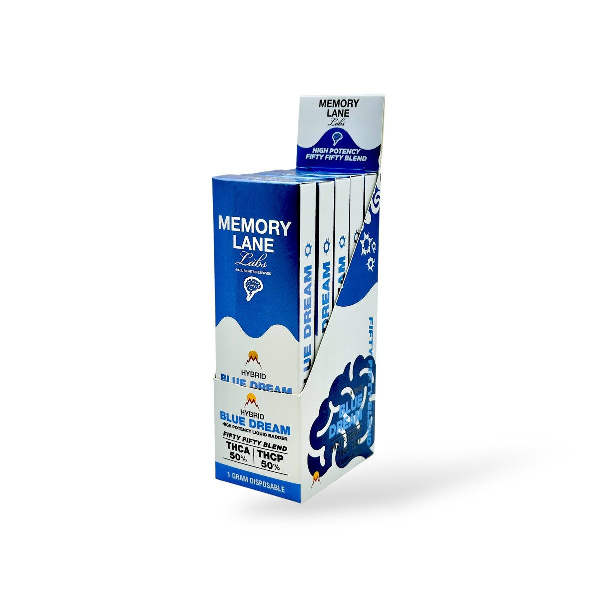 Memory Lane Labs Disposable Vape | Hybrid Blue Dream | 1g