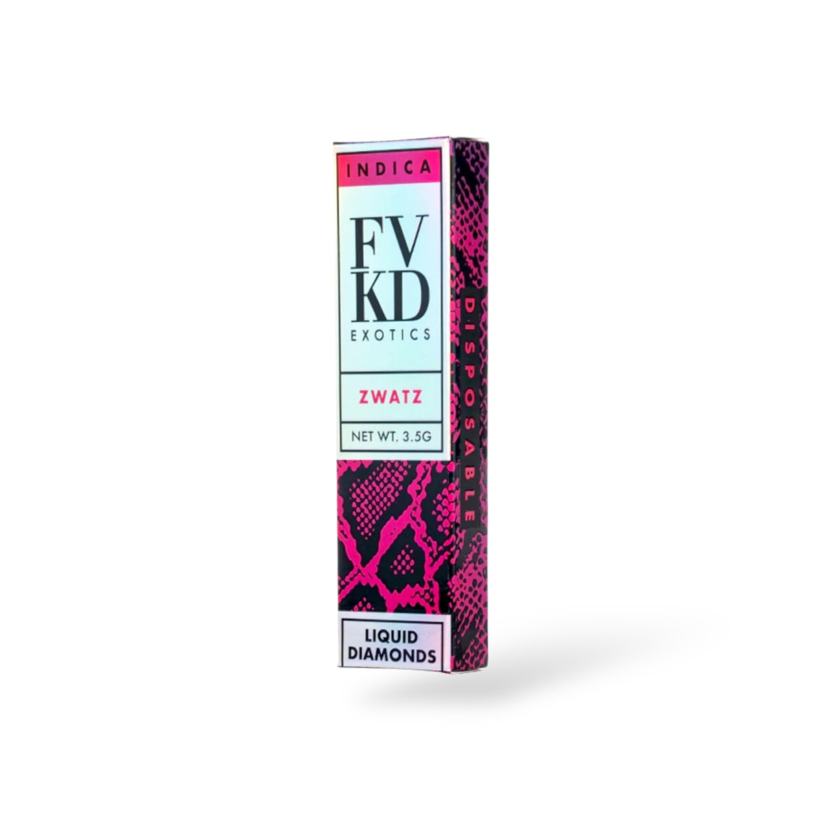 FVKD Exotics Zwatz 3.5G Indica Disposable Vape