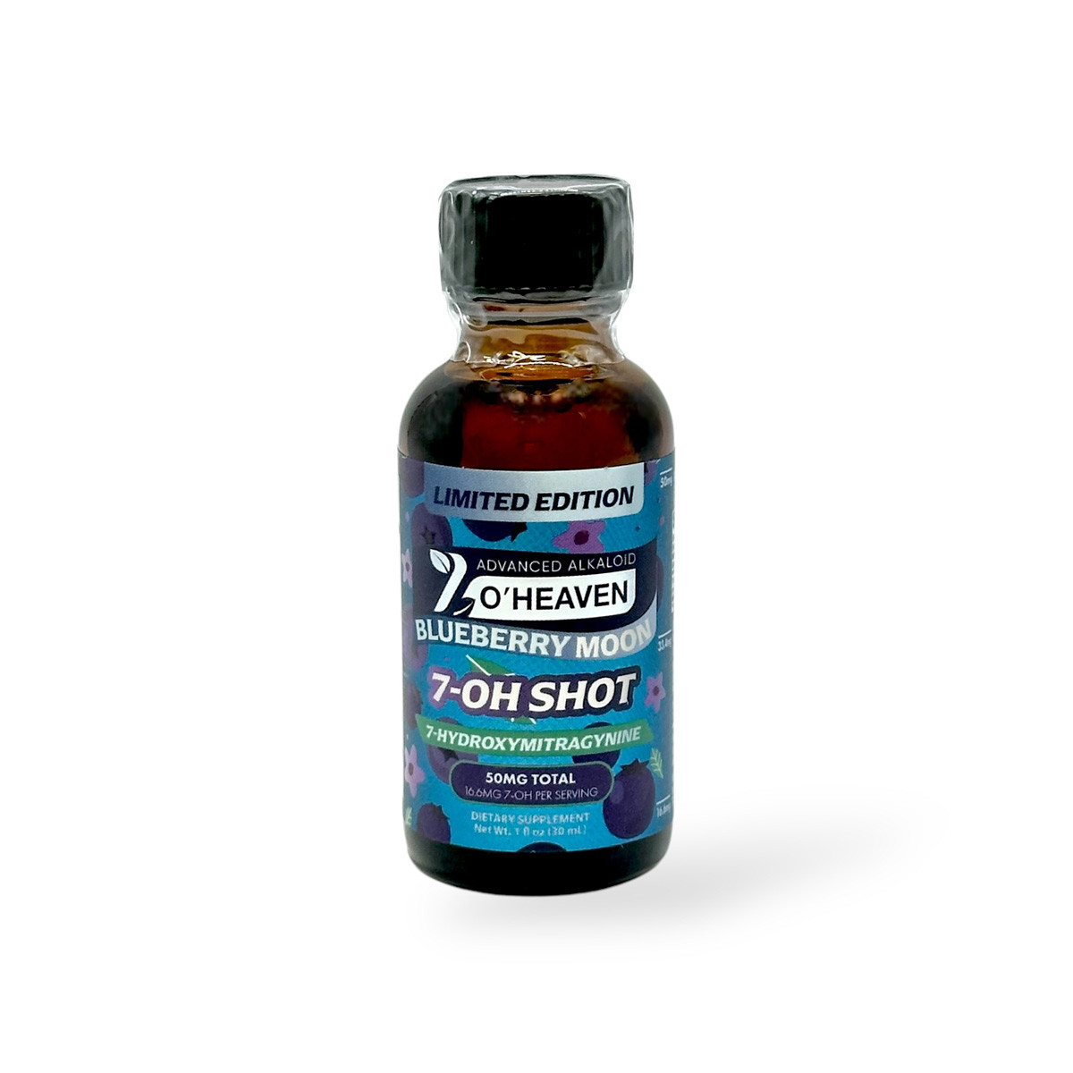 7 O'Heaven 7-OH Shot | Blueberry Moon | 50mg Strength