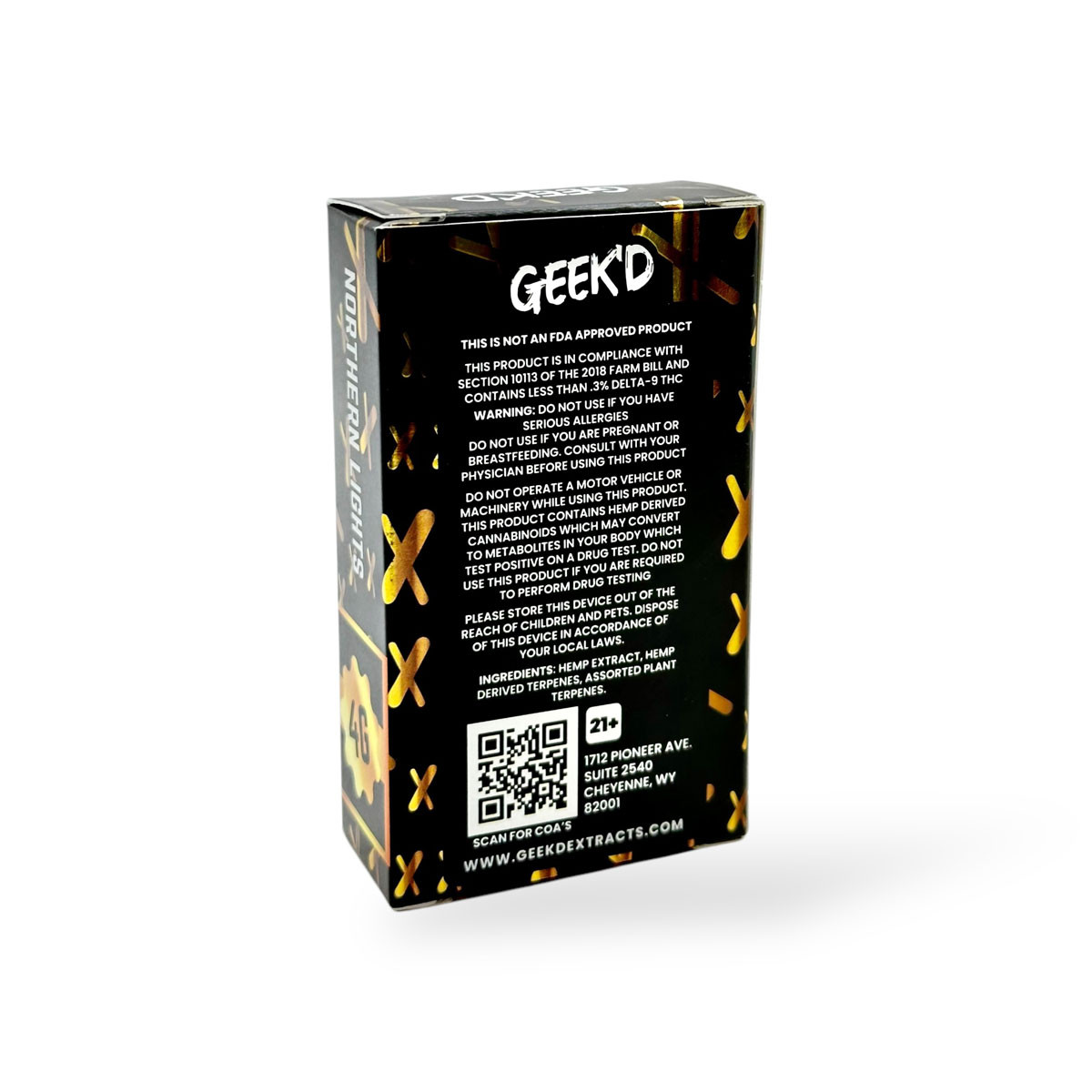geek'd disposable vape Kalibloom KIK Delta-8 Disposable 1G