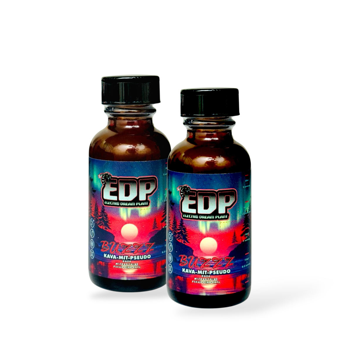 EDP Buzz Kava Mitragynine Pseudoindoxyl Shot – 60ml Boost