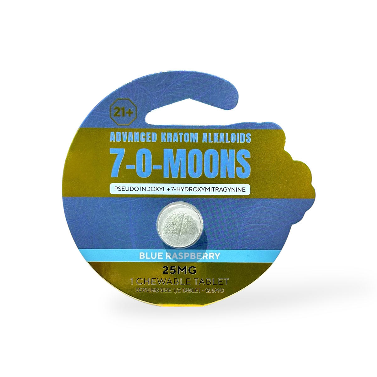 7-O-Moons Pseudoindoxyl + 7-Hydroxymitragynine Chewable Tablet