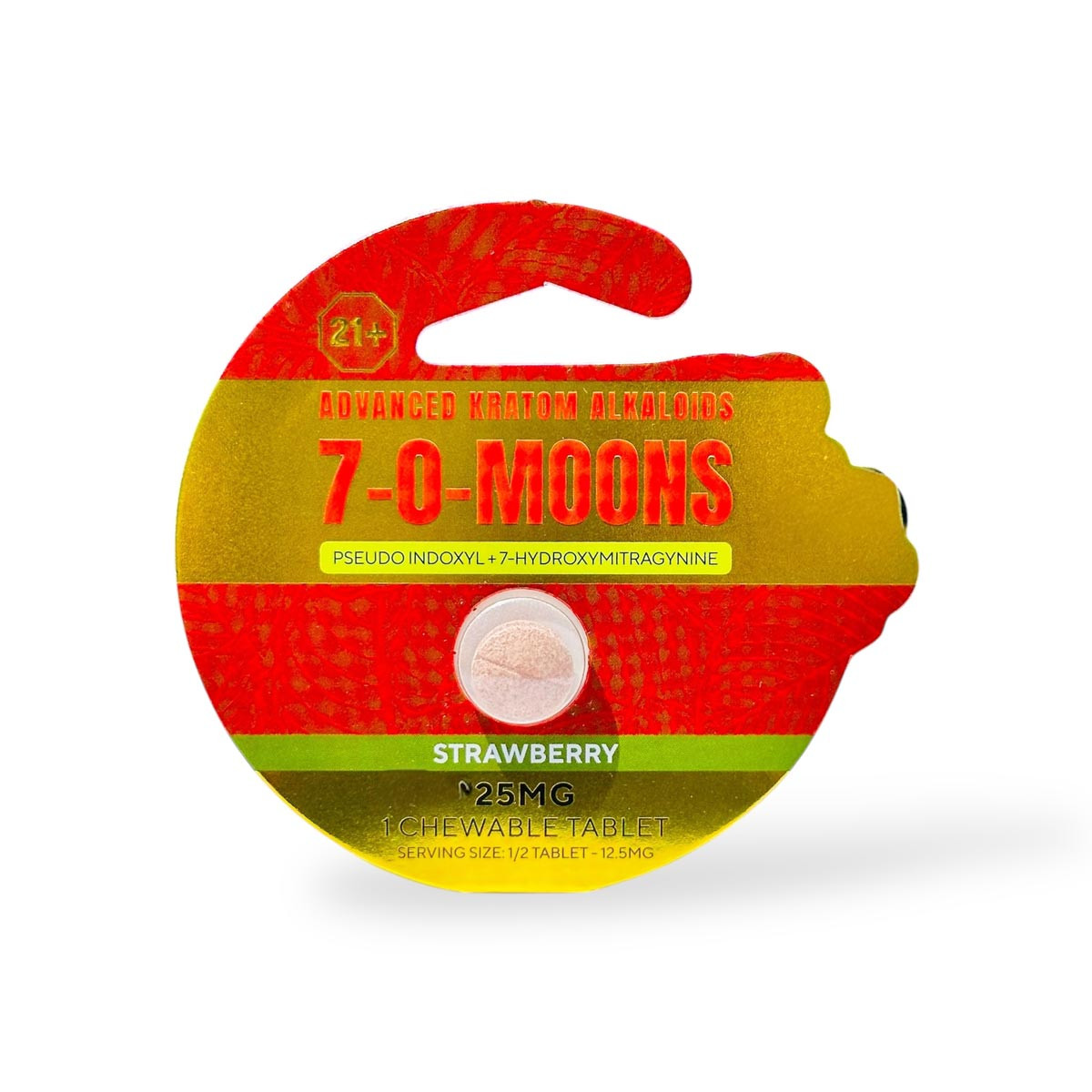 7-O-Moons Pseudoindoxyl + 7-Hydroxymitragynine Chewable Tablet