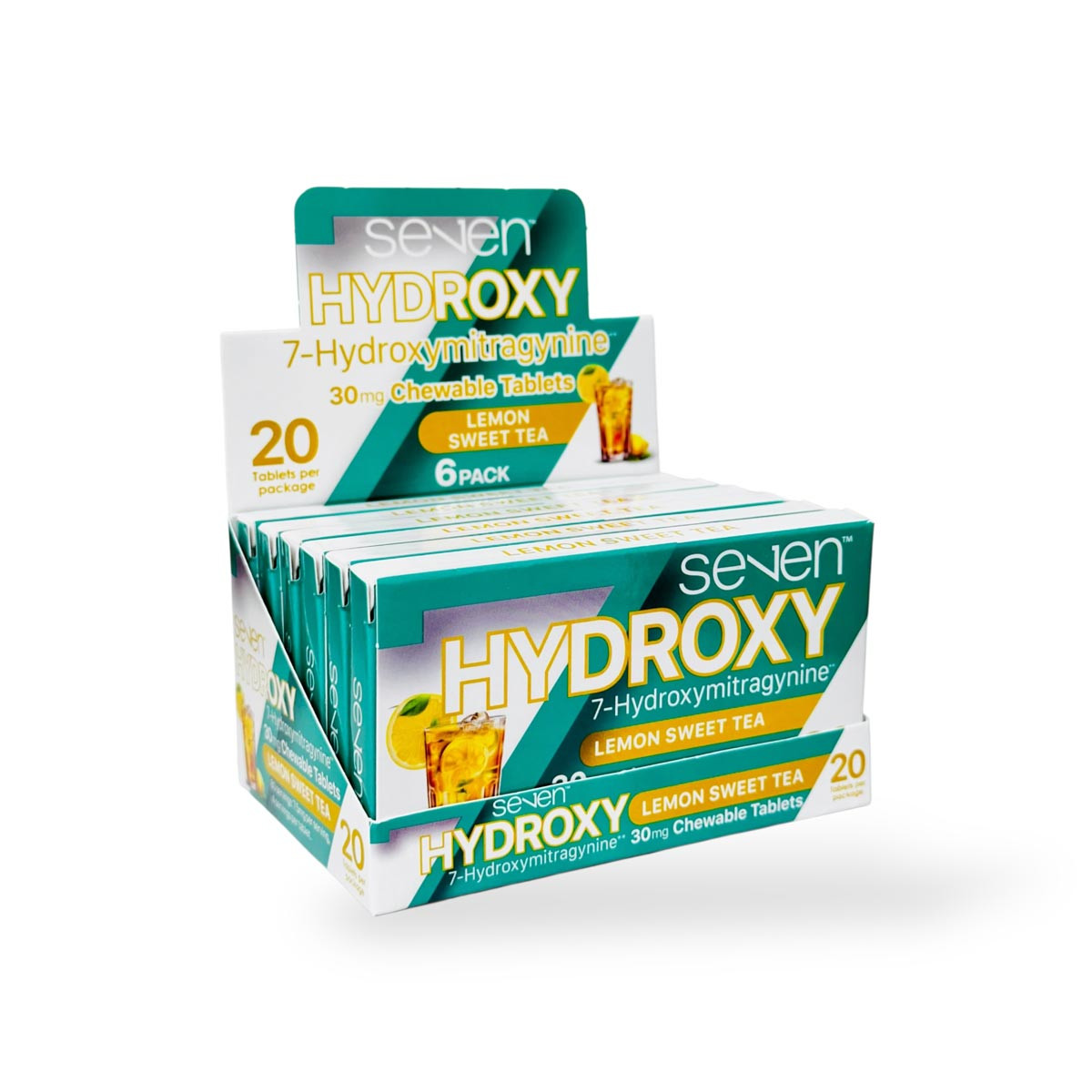 Se7en 7-OH Lemon Sweet Tea Chewable Tablets 30mg