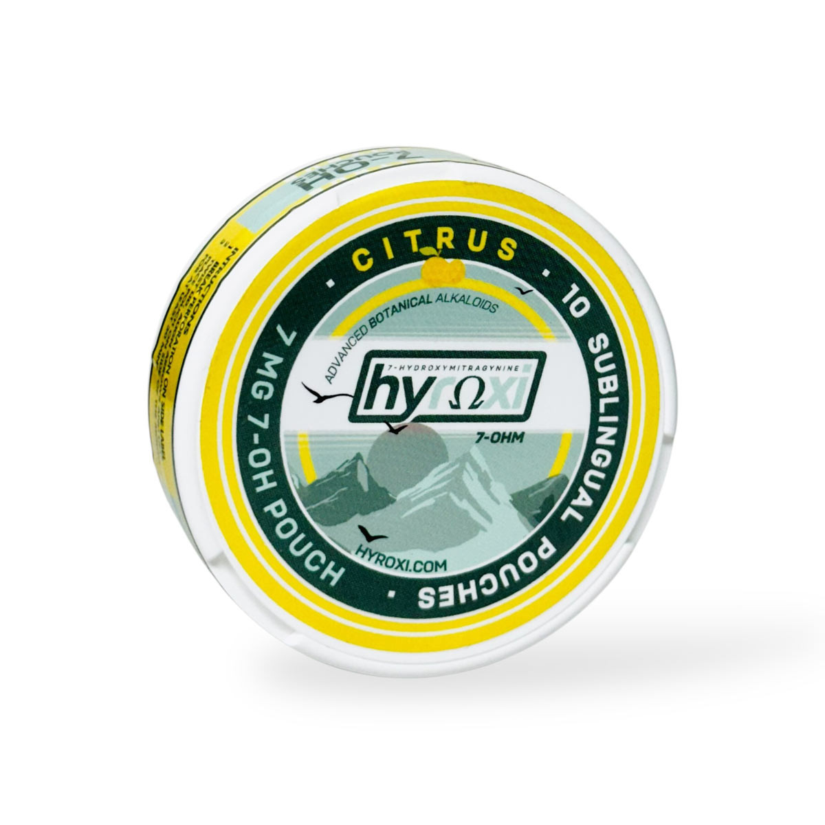 Hyroxi 7-Ohm Citrus Sublingual Pouches 7mg