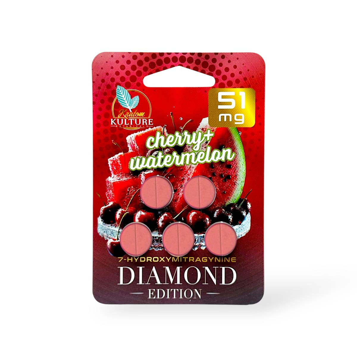 Kratom Kulture 7OHMZ Cherry Watermelon Tablet 40mg