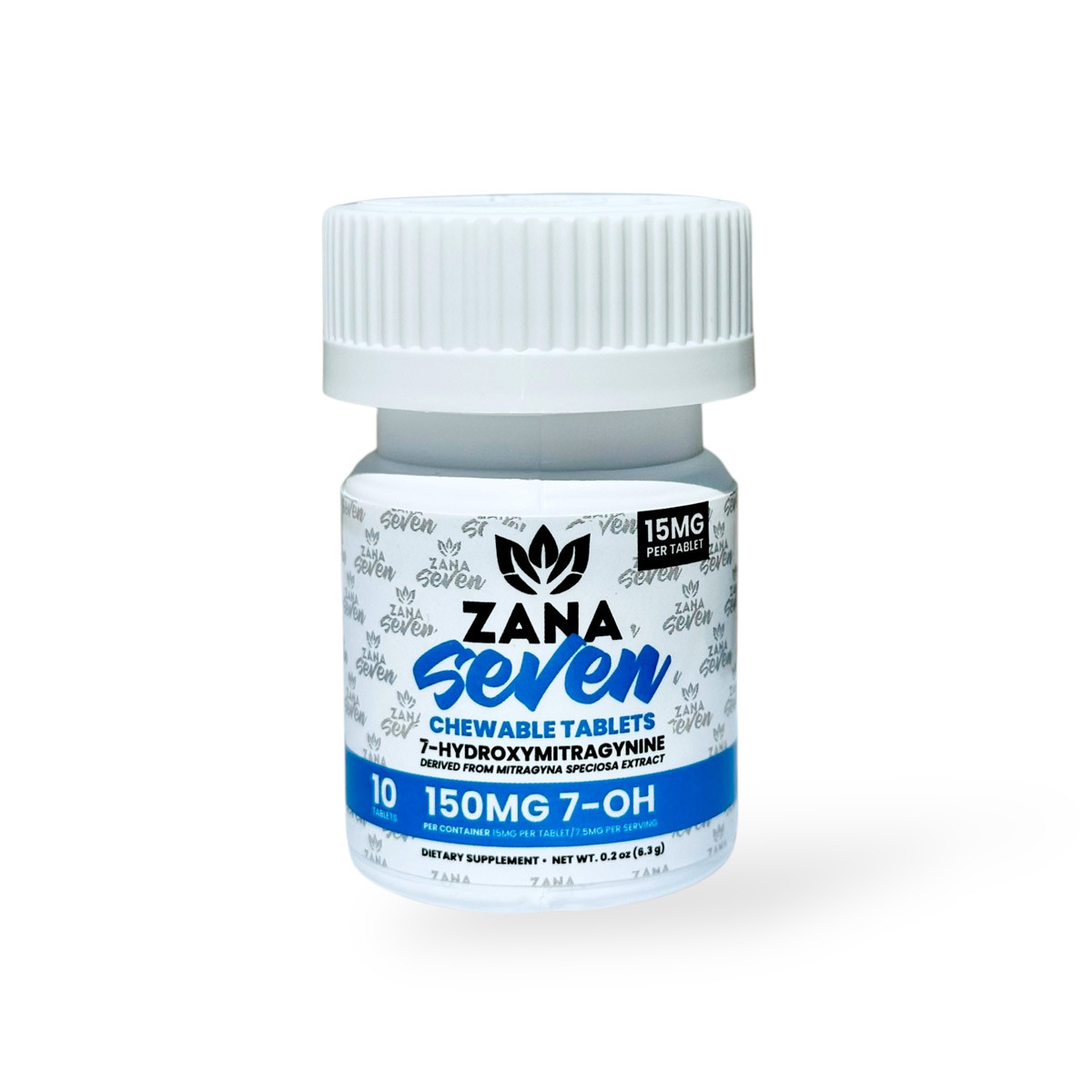 Hanana♡ Zana Seven 7-OH Chewable Kratom Tablets 15mg Per Tablet