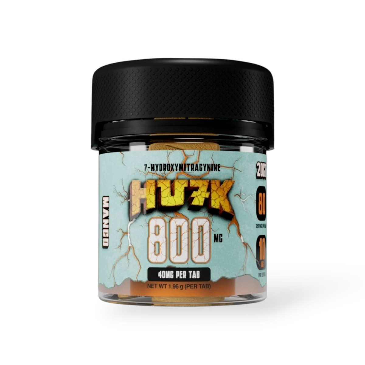 Hu7k 7-OH Tablet Mango 40mg | Fast-Acting Kratom Relief