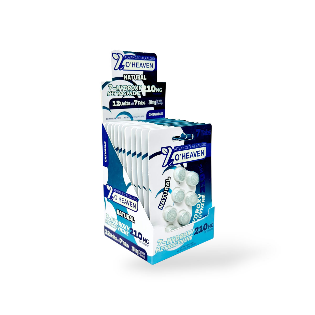 7 O'Heaven 7-OH Natural Chewable Tablets 30mg