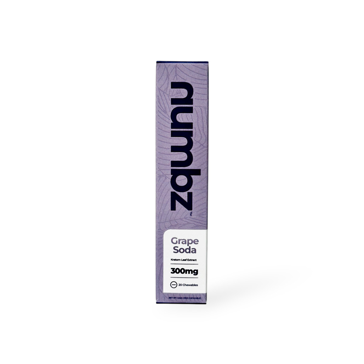 numbz 7-OH + MIT Chewable Tablets Grape Soda 15mg Per Tablet