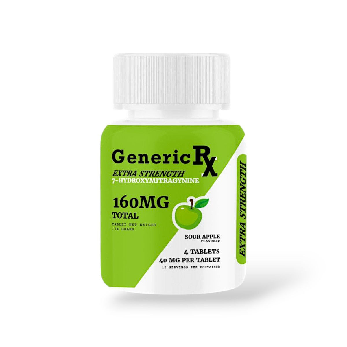 Generic RX | Flavored Kratom Tablets | Pure Leaf Kratom