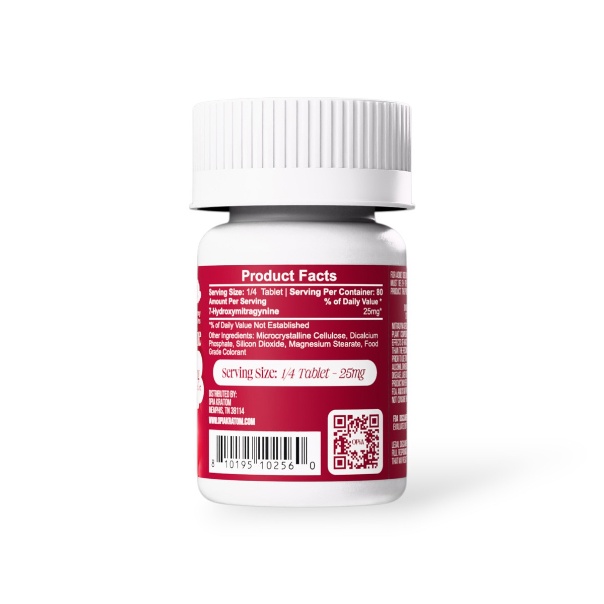 Opia Ultra 7-Hydroxymitragynine Cherry Smash Chewable Tablet 100mg