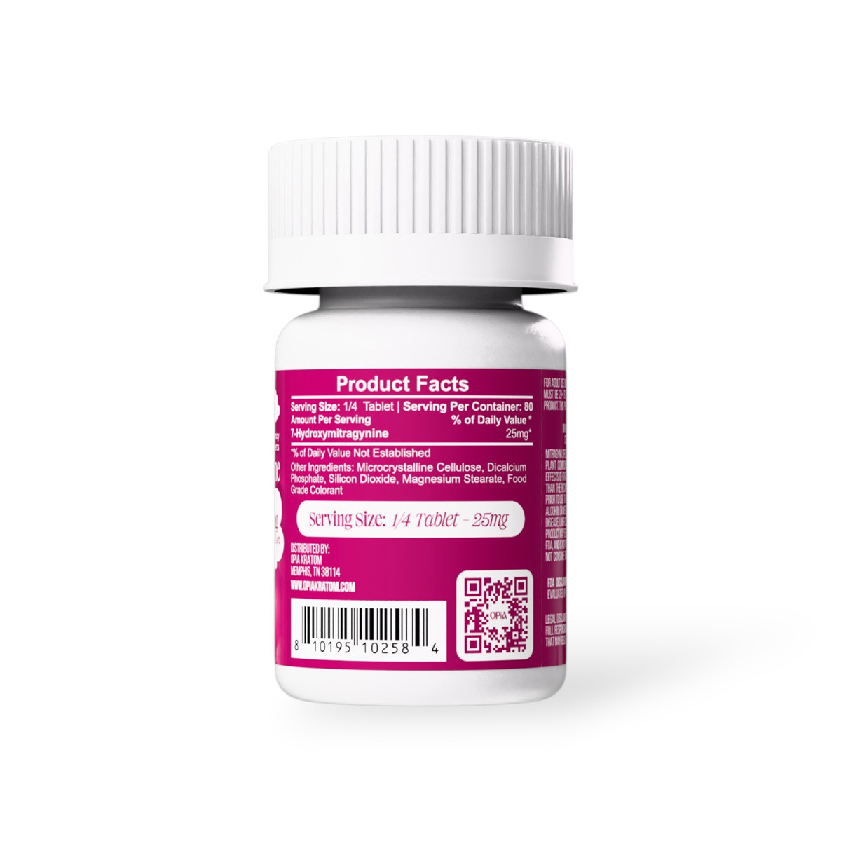 Opia Ultra 7-Hydroxy 100mg Chewable – Sour Strawberry