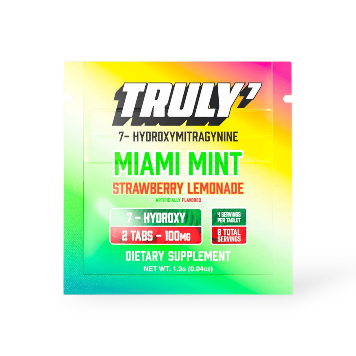 Truly7 7-Hydroxy 50mg Party Pack – Mint & Lemonade