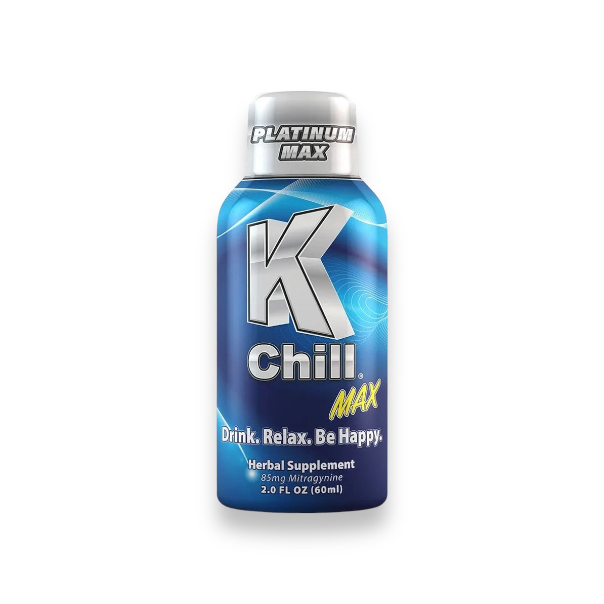 K Chill Kratom Extract Platinum Max Shot 60ml 85mg