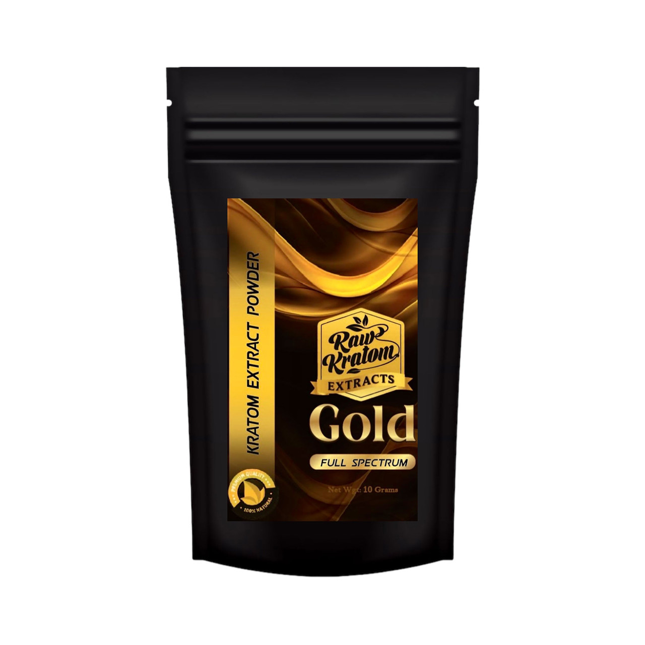 Raw Kratom Extracts Gold Powder - Pure Extract Powder