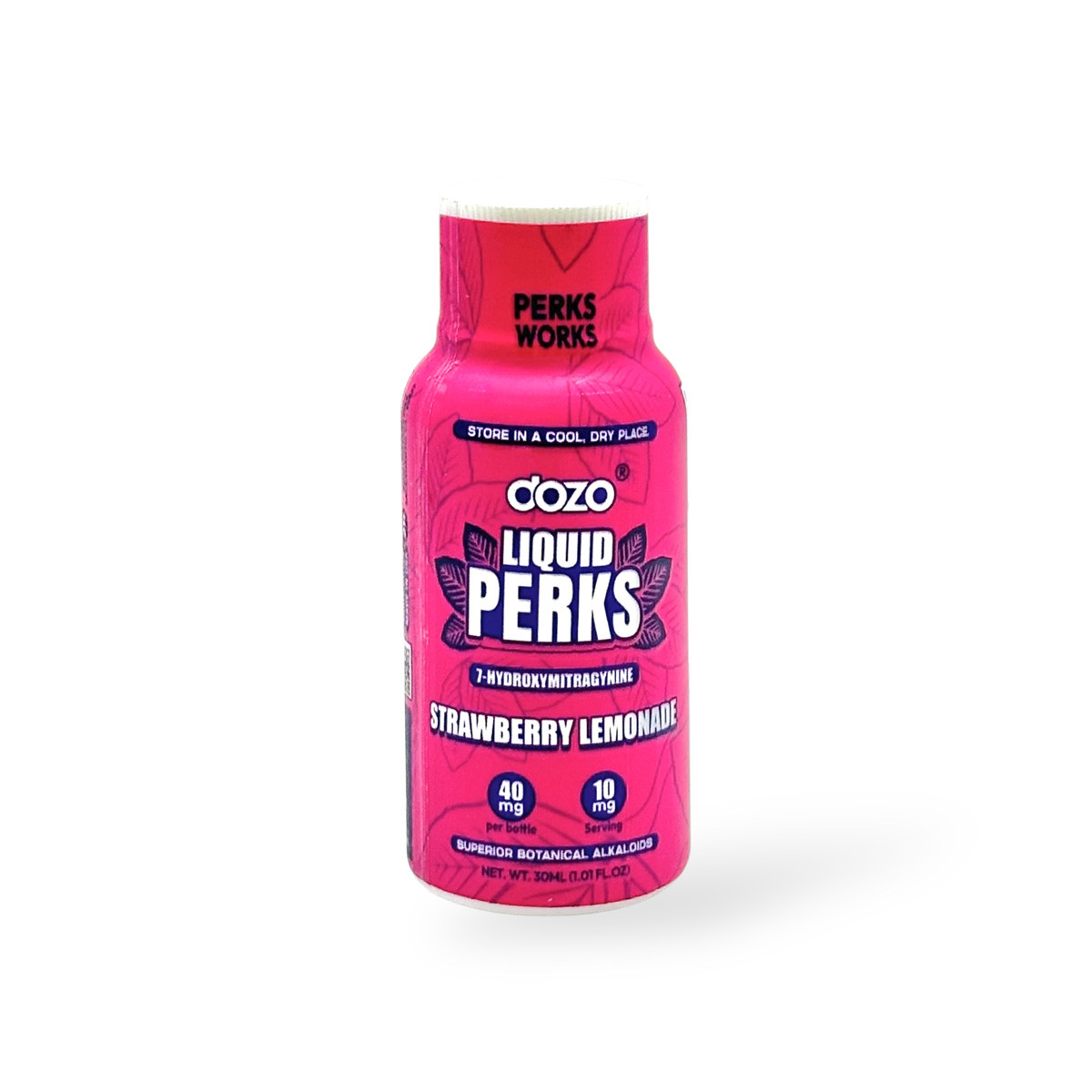 Dozo Liquid Perks 7-OH Shot Strawberry Lemonade 40mg